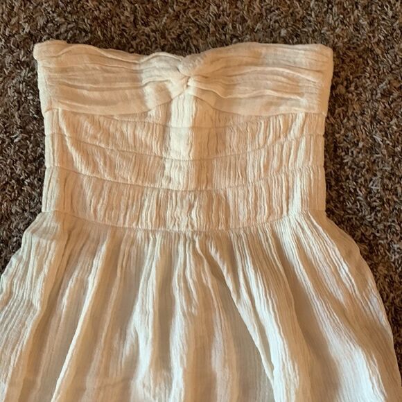 Isabel marant cream strapless dress, size 1 DESIGNATE (US Size S). - Picture 2 of 7